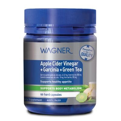 

Wagner Apple Cider Vinegar + Green Tea + Garcinia 90 Hard Capsules