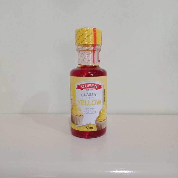 

Queen Classic Yellow Food Colour 50Ml