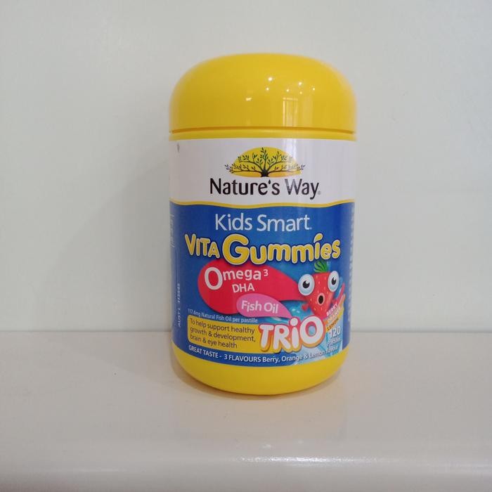 

Nature'S Way Kids Smart Vita Gummies Omega 3 Dha Fish Oil 120 Pastiles