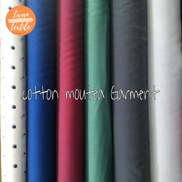 

Kain Bahan Kemeja Pria Katun Italy Prenium Garment Import Quality