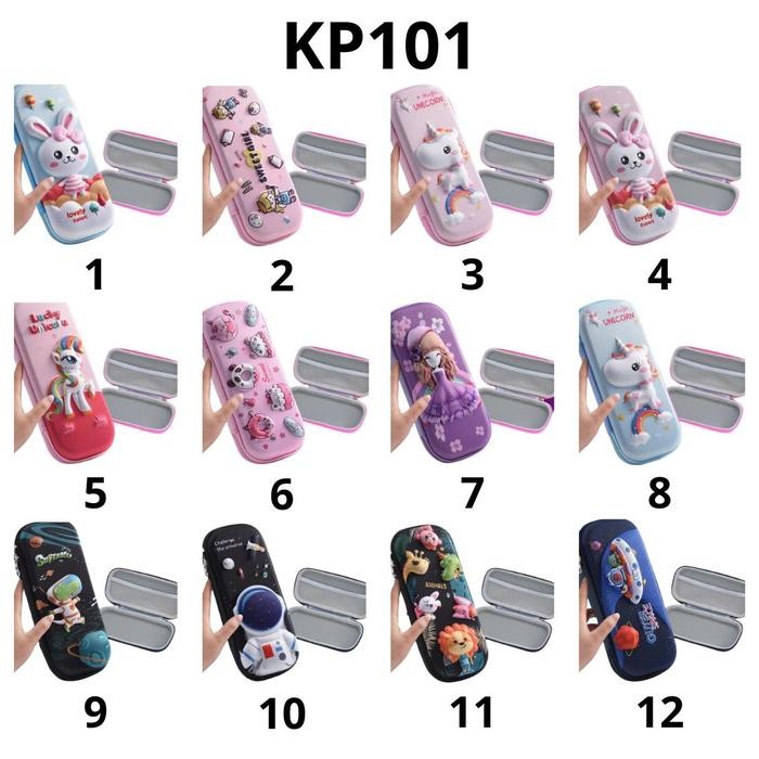 

New KP101 - TEMPAT PENSIL ANAK PEREMPUAN MURAH KOTAK PENSIL ANAK PEREMPUAN GAMBAR 3D ANAK KOTAK