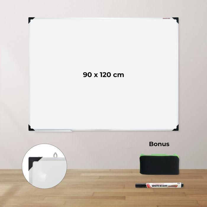 

New Papan Tulis - whiteboard - Papan Tulis 90 x 120