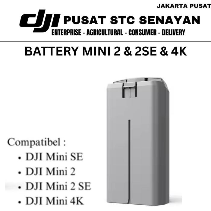 Battery Baterai DJI Mini 4K DJI Mini 2 SE DJI Mini 2 DJI Mini SE Drone Intelligent Flight Battery