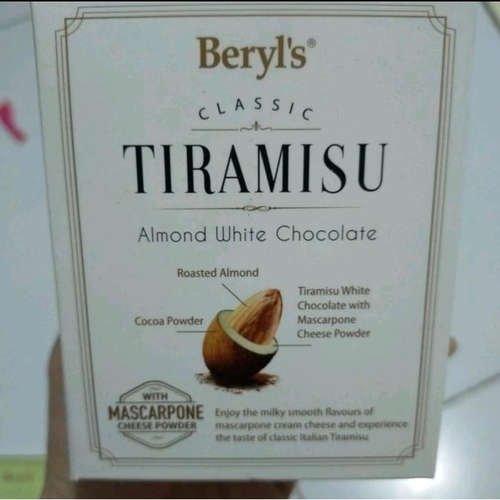 

Neww Beryl's Classic Tiramisu Almond Milk Green Tea Chocolate 100gr Terlaris
