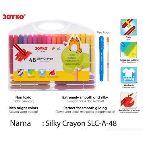 

Joyko Silky Crayon Slc-A-48