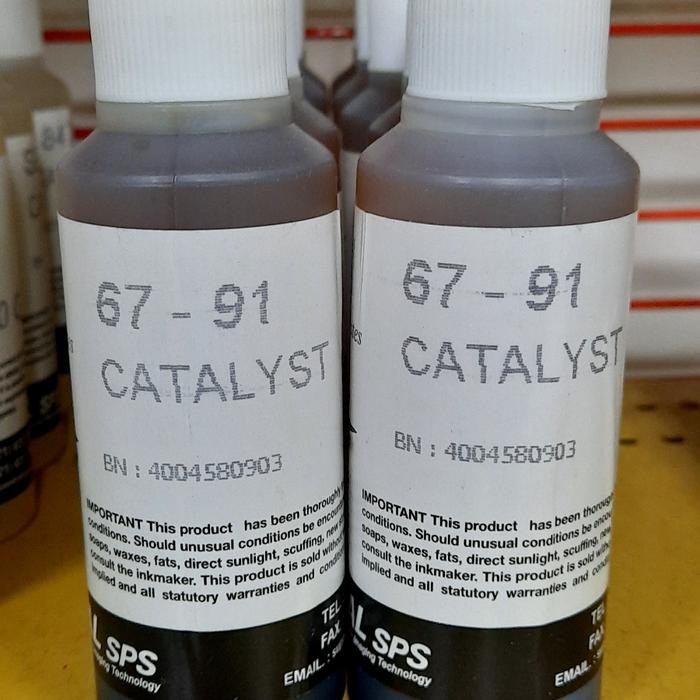 

Catalyst 67-91 Ukuran 100Cc Penguat Coates Sablon