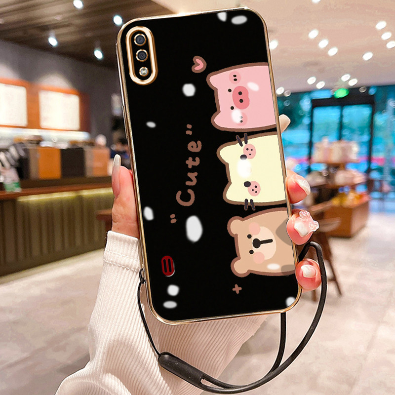 Casing Hp Untuk Samsung Galaxy A01 M01 Core A01 Core Case Casing pola binatang lucu Kesing HP Cesing