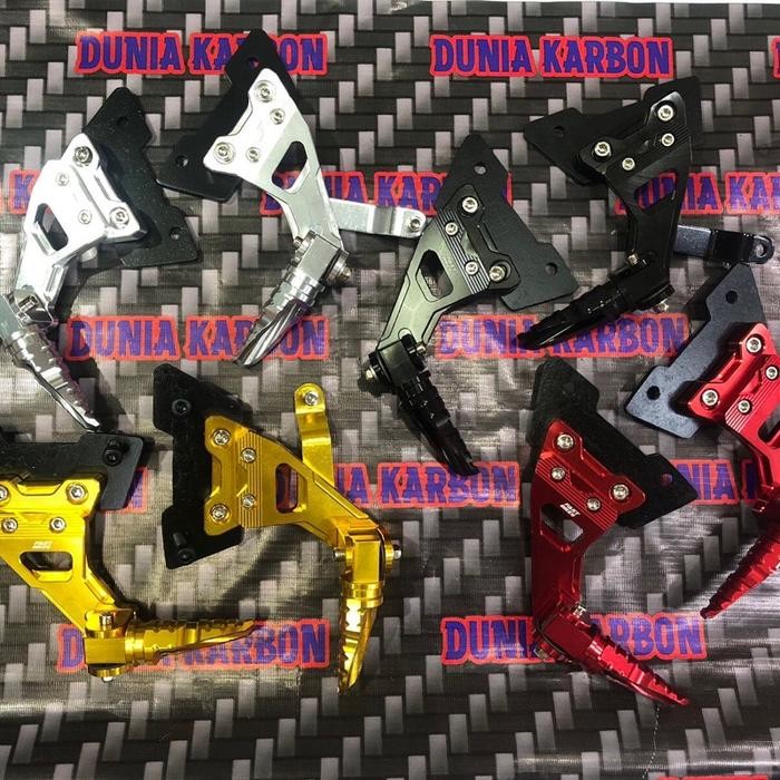 footstep ninja 250FI/250 karbu footstep belakang ninja 250fi/250karbu