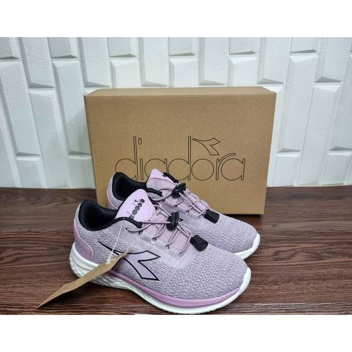 Diadora Huda Jr Coral Kids Shoes Original