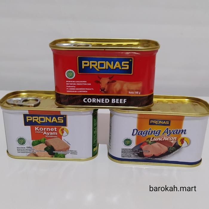 

Promo Pronas Kornet Sapi & Ayam Luncheon 198gr Halal