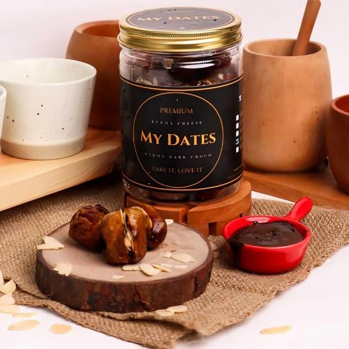 

Promo Mydates Kurma Premium Isi Cream Cokelat Kacang Almond