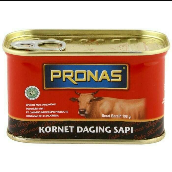 

Promo Kornet Pronas 198gr Corned Beef Daging Sapi Kaleng