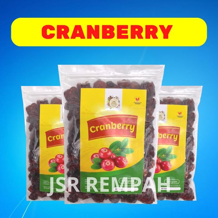

Baru Cranberry Kering Premium 100gr Dried Cranberries