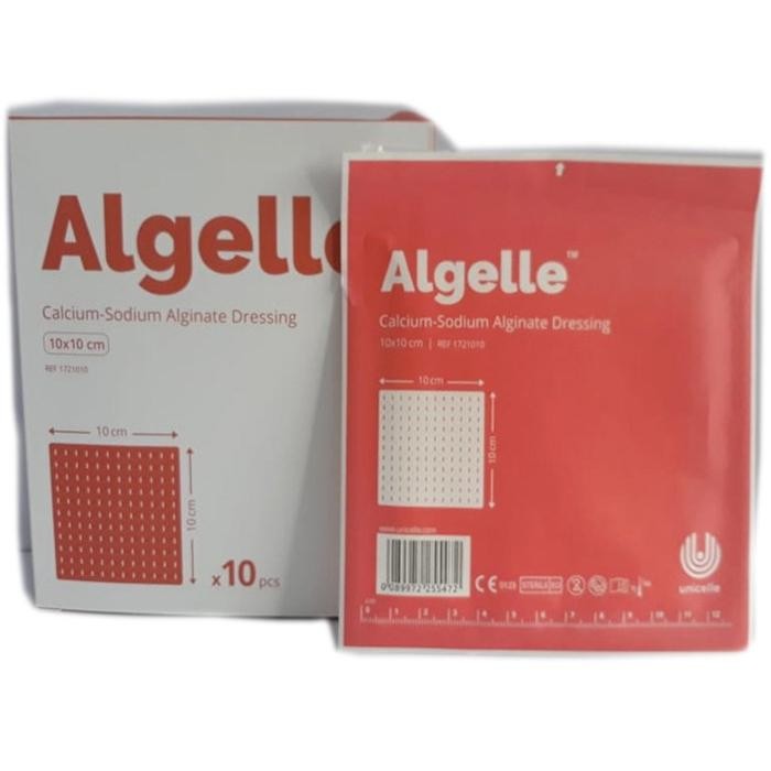 

Baru Algelle Sodium-Calcium Alginate Dressing 10x10cm Bahan Kuliner