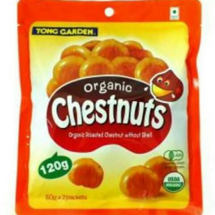 

Baru Tong Garden Kastanye Panggang Tanpa Kulit 120gr - Snack Sehat