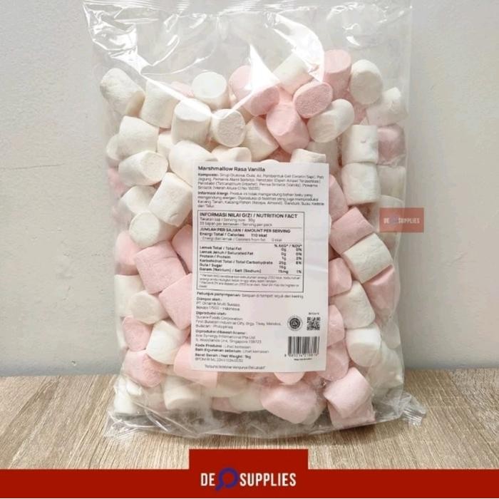 

Baru Corniche Marshmallow Mega Pink & White 1kg Halal