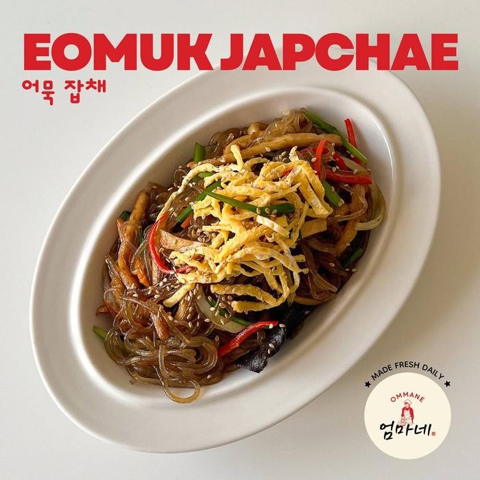 

Baru Eomuk Japchae / Odeng / Fishcake Asli Resep Korea