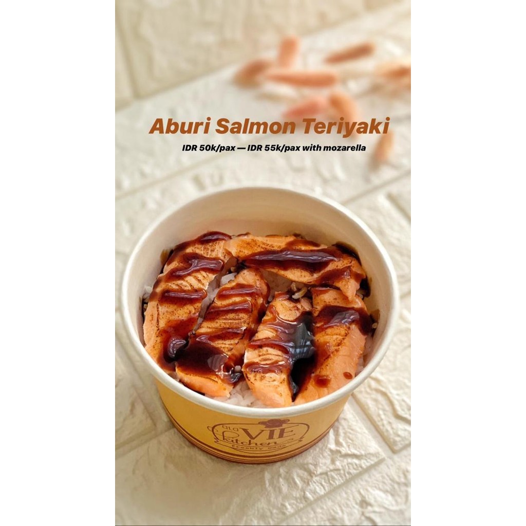 

Baru Aburi Salmon Teriyaki - Siap Saji
