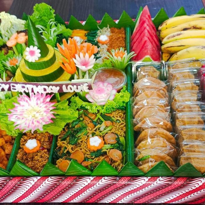 

Baru Aneka Tumpeng / Tumpeng Kotak Premium 10 Porsi - Catering