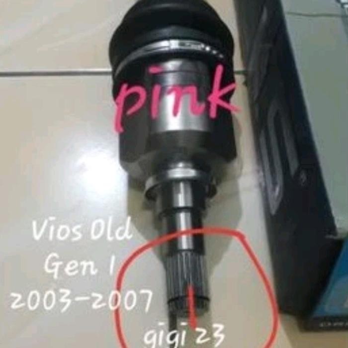 Grosir Drive Shaft Cv Joint Assy As Tarik Vios Old Gen 1 Limo Kiri 2003 2007