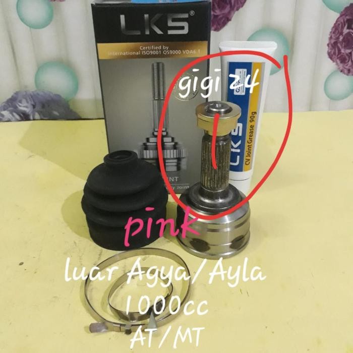 Unik Cv Joint Luar As Kopel Luar Agya Ayla