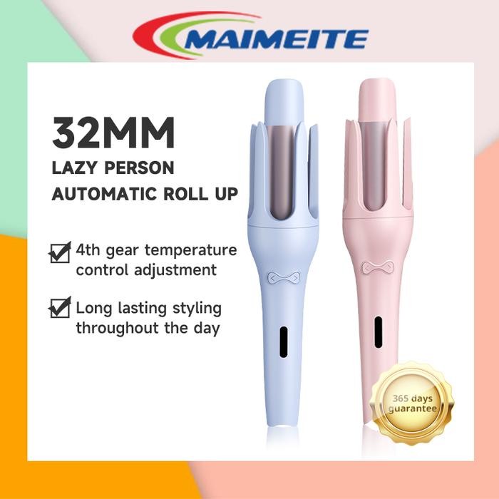 XPFG Maimeite Catokan Rambut Ceramics 32Mm Catok Curly Otomatis Curly Rambut Curling Iron