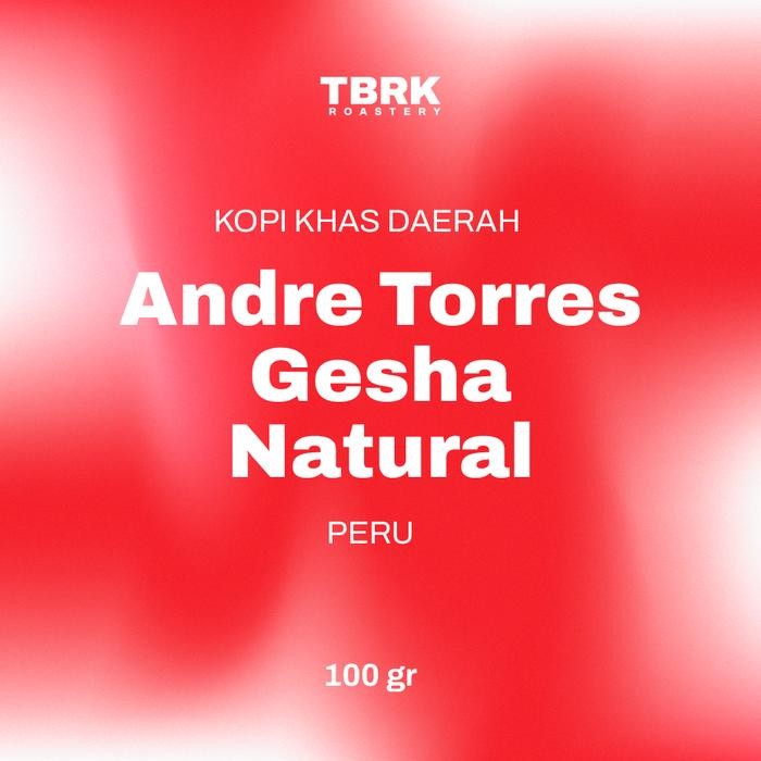 

ANDRE TORRES GESHA NATURAL 100 gr