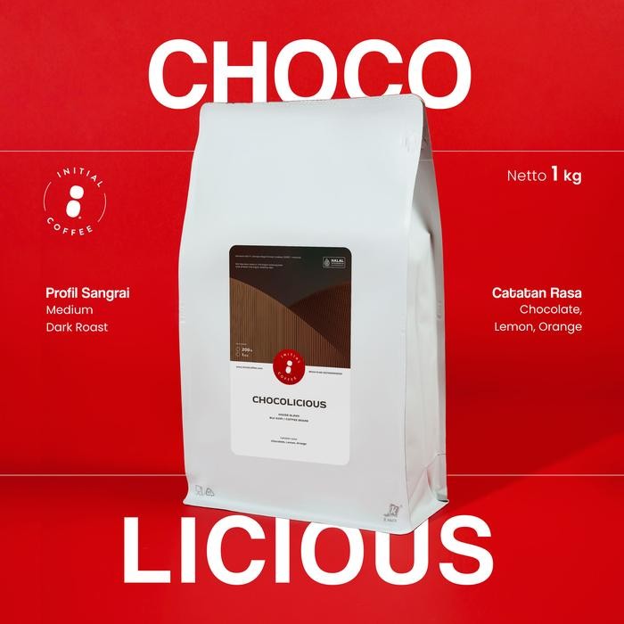 

Biji Kopi Chocolicious Blend Initial Coffee 1 kg