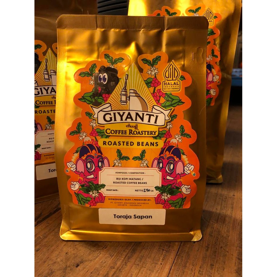 

Coffee Toraja Sapan 250gram (Single Origin)