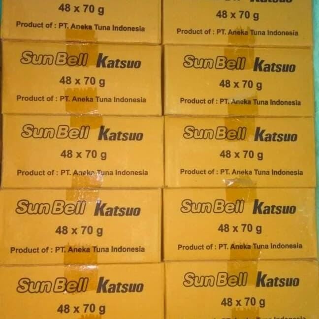 Sun Bell Katsuo Tuna/Deho Mini/Umpan Ikan Pancing 1 Dus