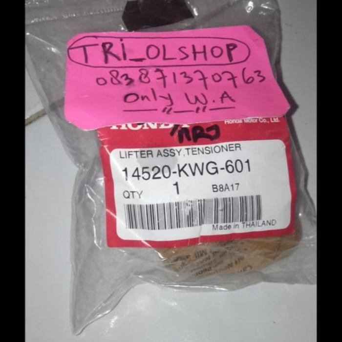 Tonjokan Keteng Ori Honda Verza Megapro New Monoshock Kwg Tensioner