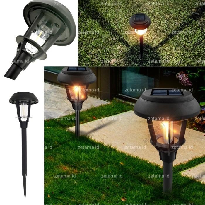 Lampu Taman Solar Cell Sensor Lampu Lampion Taman Tancap Garden Light (TERBAIK) (TERBARU) (TERMURAH)