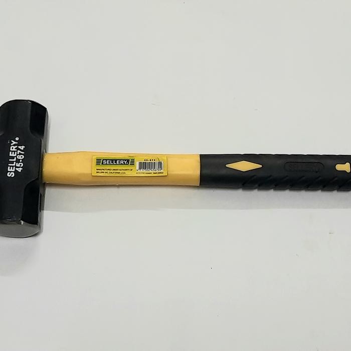 Martil Palu Besi Batu 4lb / 2kg Gagang Fiber Sledge Hammer
