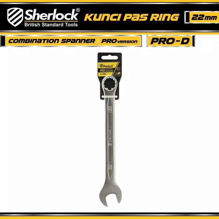 Kunci Pas Ring 22 MM CR-V Pro D - SHERLOCK