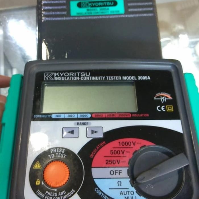 Megger kyoritsu 3005 A