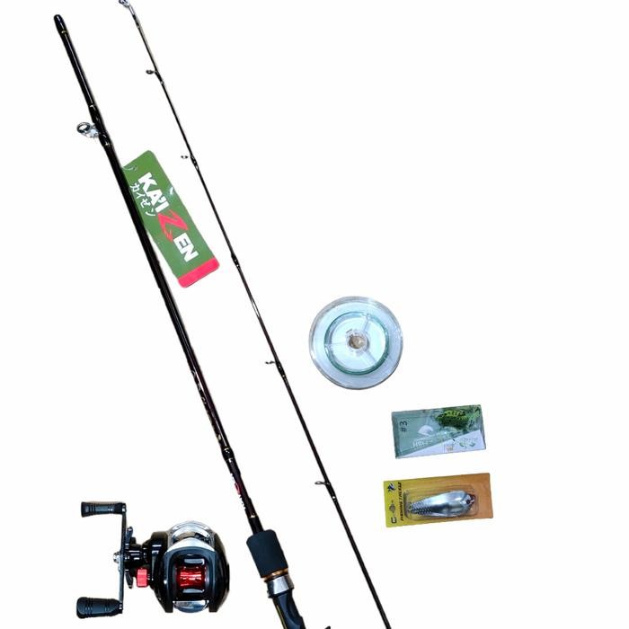 Joran Pancing Set Carbon Bait Casting Bc 180Cm (Medium) 8-17Lb