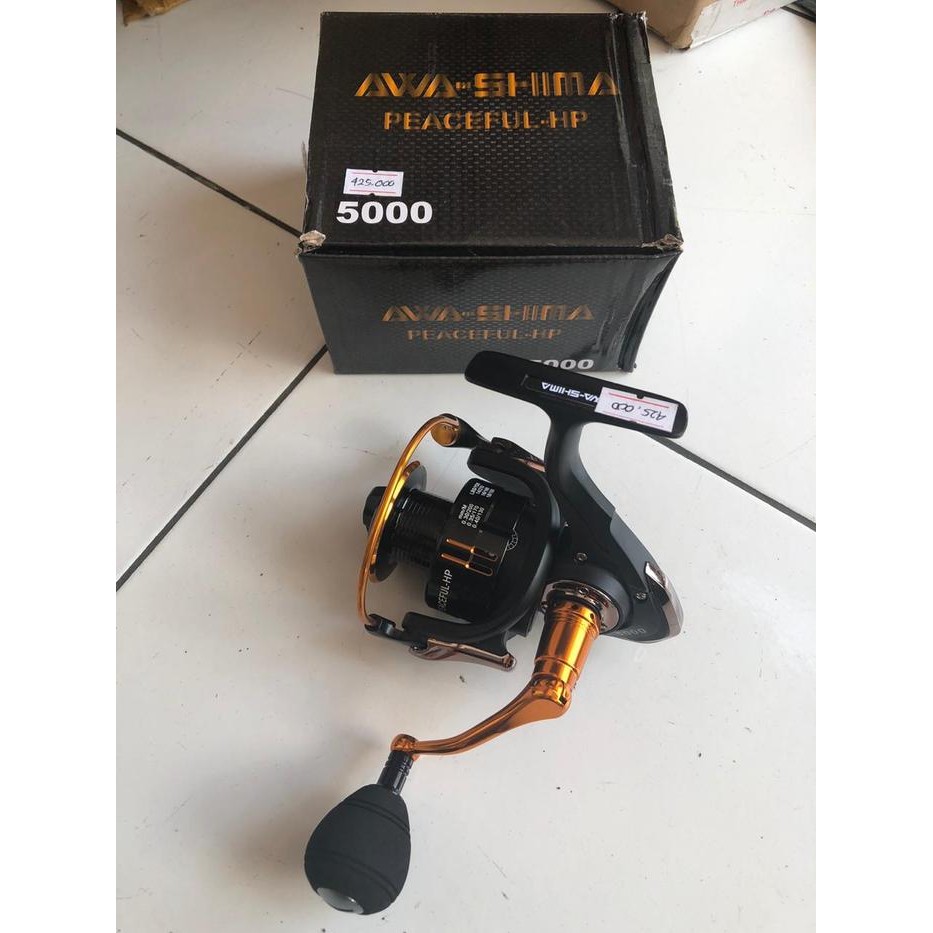 Reel Spinning Awashima Peacefull Hp 5000 6000 Max Drag 19Kg Power Hand