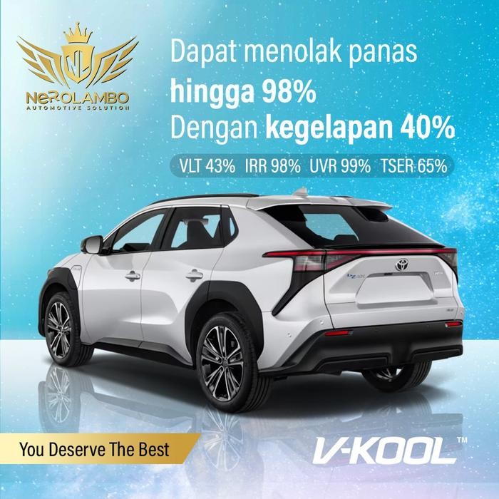 Kaca Film VKOOL BYD Seal ( Kaca depan & Sunroof )