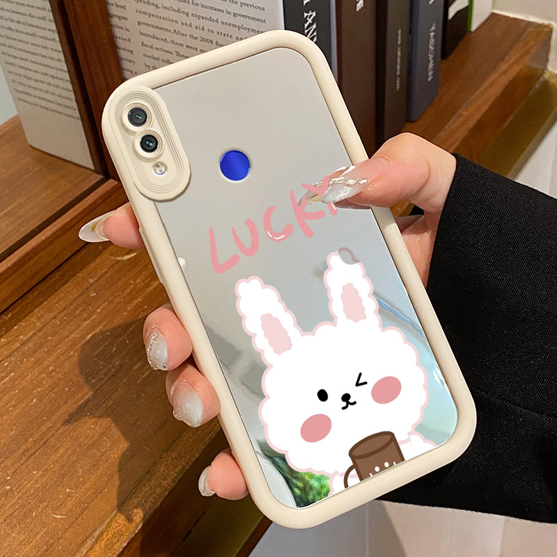 Casing Hp Xiaomi Redmi Note 7 Redmi Note 7s Redmi Note 7 Pro Case Casing Happy Bear Pattern HP Silik