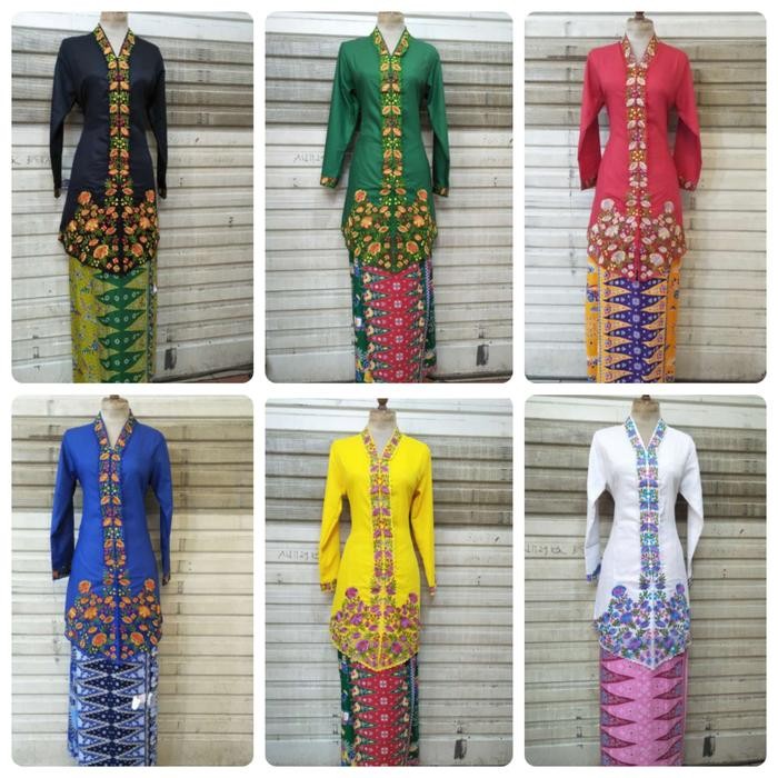 kebaya encim modern tunik jumbo