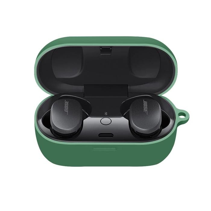 Case Casing Silicon Bose Quietcomfort Earbuds Tws + Carabiner