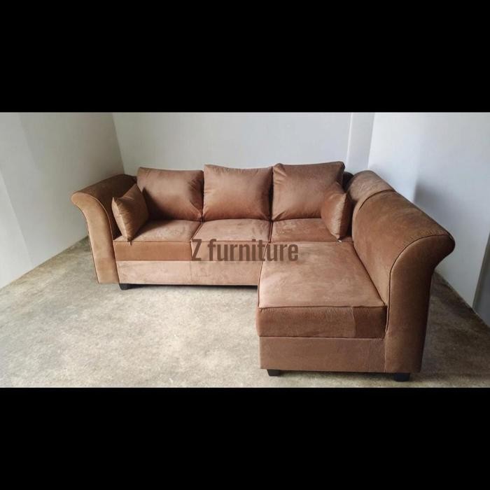 Sofa L Minimalis, Sofa L Putus, Sofa Bed Lantai N Sofa L Bed