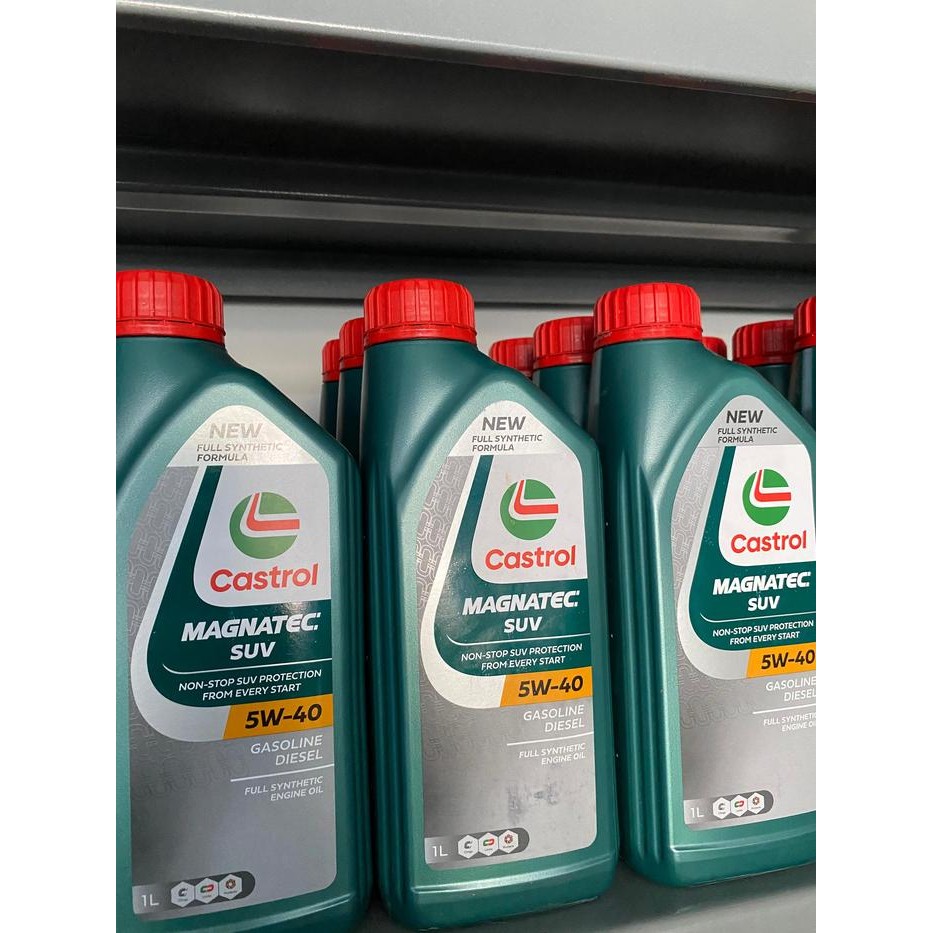 OLI CASTROL MAGNATEC 5W40 FULLY SYNTHETIC KEMASAN 1 LITER