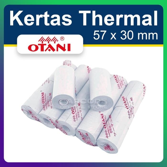 

KOIC Kertas Thermal Otani 57X31 / 57X30 Struk Termal Coreless - Cetak Biru