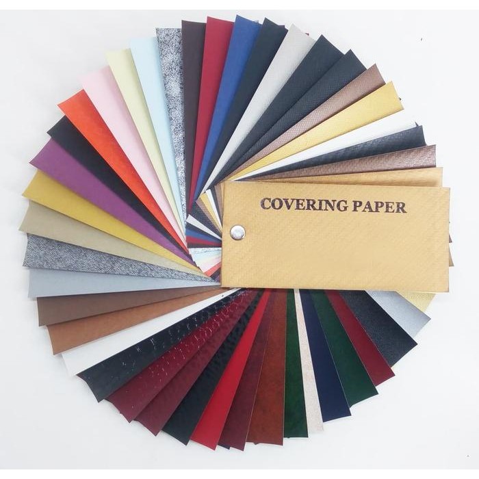 

KOIC Sample Book Kertas Linen Pvc Covering Paper
