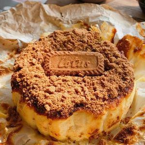 

burnt cheesecake premium topping cream dessert frozen stok terbatas