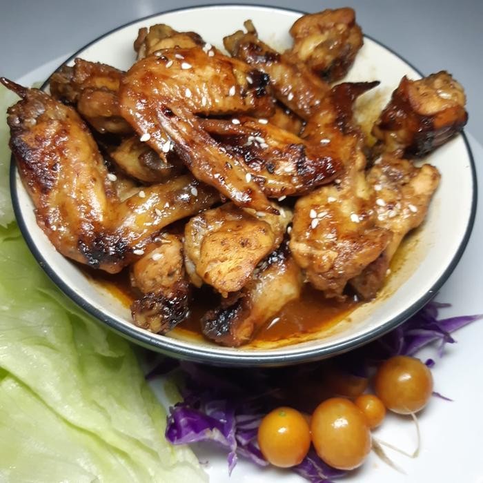 

spicy chicken wings pedas gurih homemade frozen stok terbatas