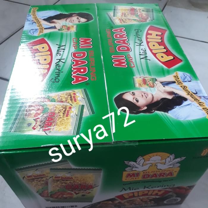 

mie kering pipih cap burung dara 1 dus cocok masakan rumah stok terbatas