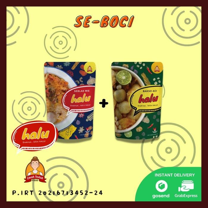 

baso aci + seblak halal emak indah food stok terbatas