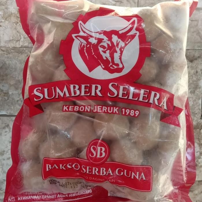 

bakso sapi sumber selera isi 50 (650gr) - baso sapi premium stok terbatas